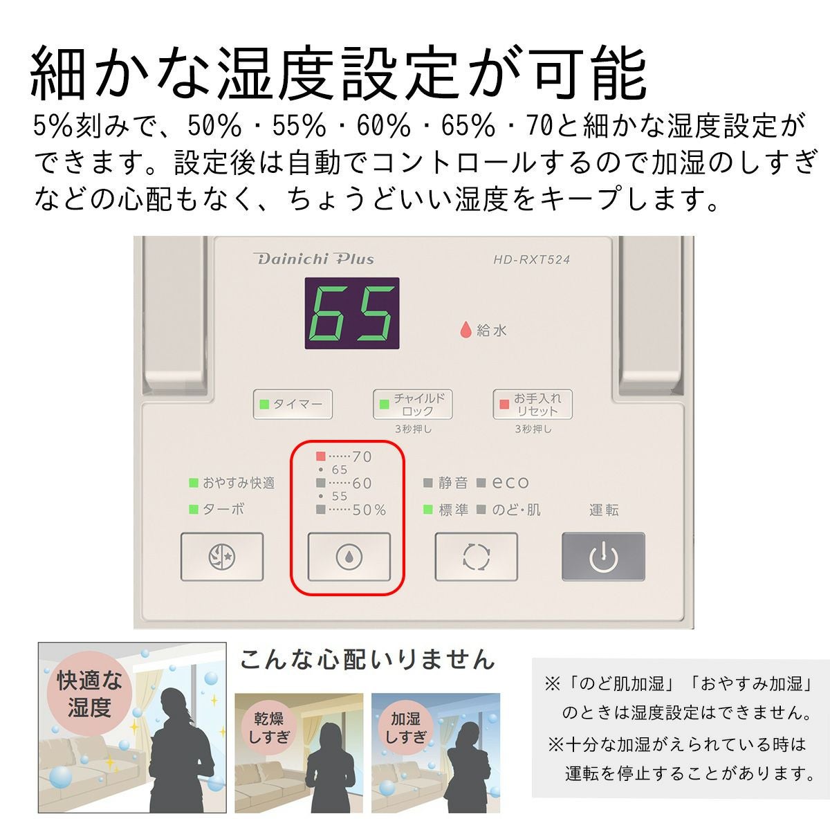 Dainichi Plus HD-RXT524 ショコラブラウン 新品未使用 ☆ダイニチ ダイニチプラス HD-RXT524(T) [ショコラブラウン]【加湿器